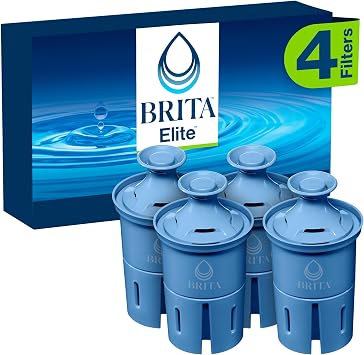 BRITA 650912 Elite Filters, Plastic