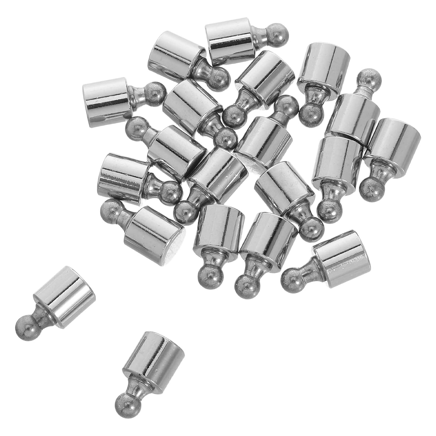 20pcs 5g Calibration Weight Set for Digital and Balance Scales, Chrome Finish Gram Scale Weights Kit with Portable Storage for Laboratory and Precision Measurement