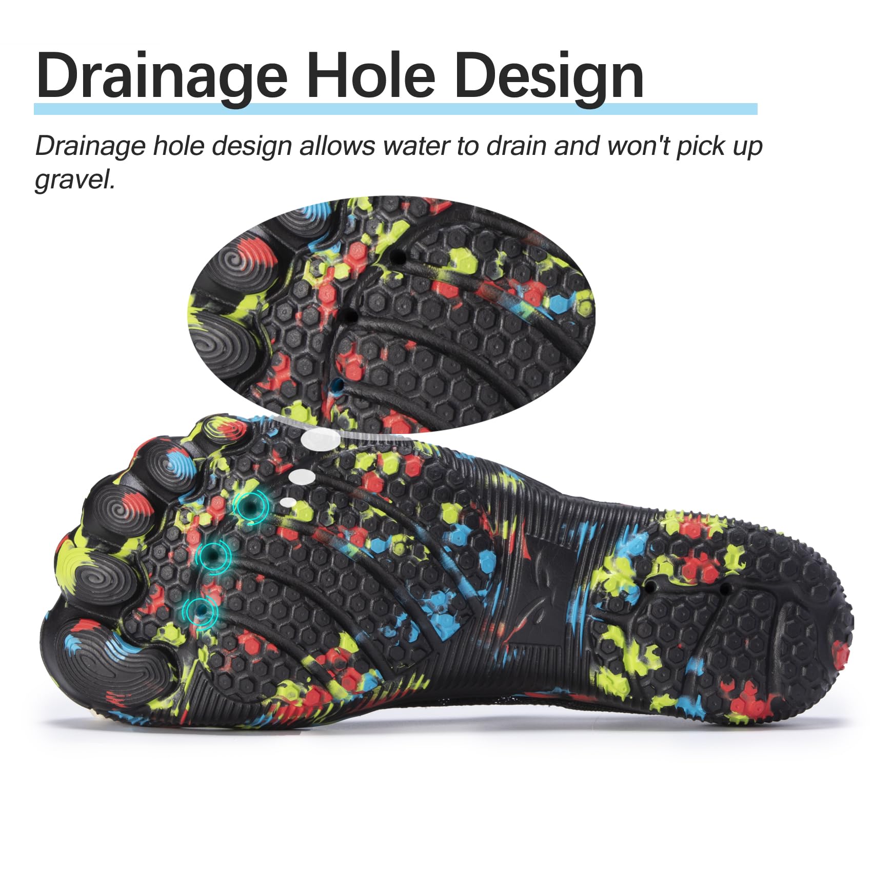Zapatos acuáticos para mujer, zapatos deportivos para entrenamiento, gimnasio, playa, natación, secado rápido, para deportes acuáticos, buceo, vela, viajes, pesca