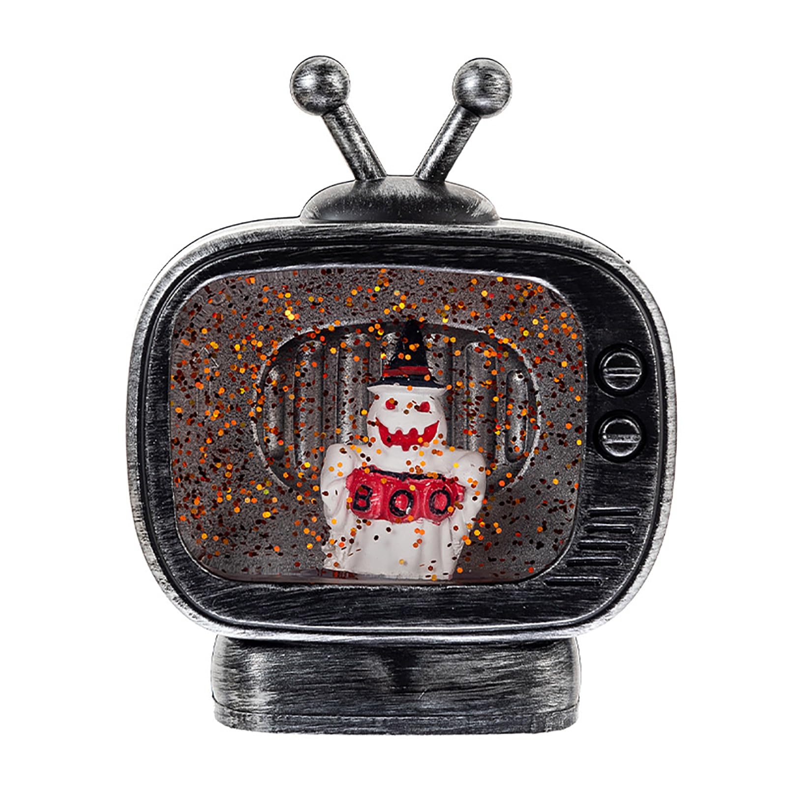 Buxuaaaa Halloween Ornaments Aesthetic Light for Halloween Party Tabletop SpookyTelevision Decorations Figurines Decors