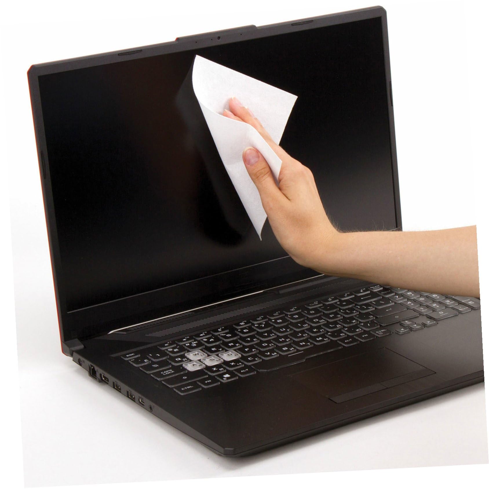 Mipcase 3 Set Salviette Pulizia Lanugine Per Schermi Tv E Laptop Per Uso Industriale E Medicale Materiale Resistente E Statico 300 Pezzi * 3