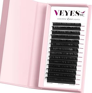 VEYES INC Pestañas de lujo de cachemira, band...