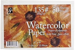 Jack Richeson 135# Watercolor Paper, 6" x 9"