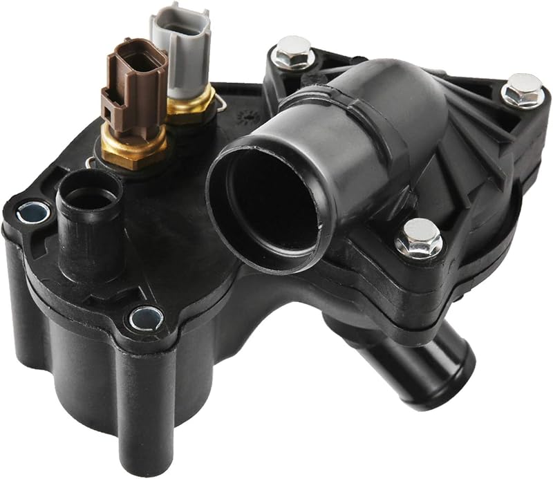 Carcaça da válvula termostática YHTAUTO com sensor para Ford V6 4.0L – 1 unidade