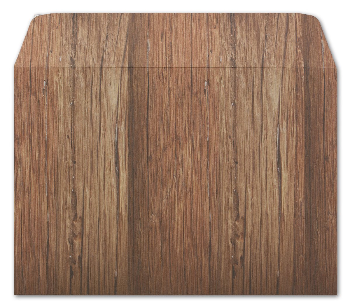 700 x koperty DIN C6 w kolorze brązowym o wyglądzie naturalnego drewna – samoprzylepne z paskami do odrywania – 114 x 162 mm – 80 g/m² – koperty bożonarodzeniowe z motywem dla firm i prywatnych