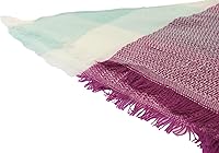 Vista 47 de Wander Agio - Bufanda envolvente con diseño a cuadros o triangular para mujer, cálida y larga, de punto, sensación de cachemira, chal