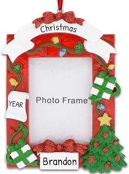 Personalized Picture Frame Ornament 2026, Decorative Photo