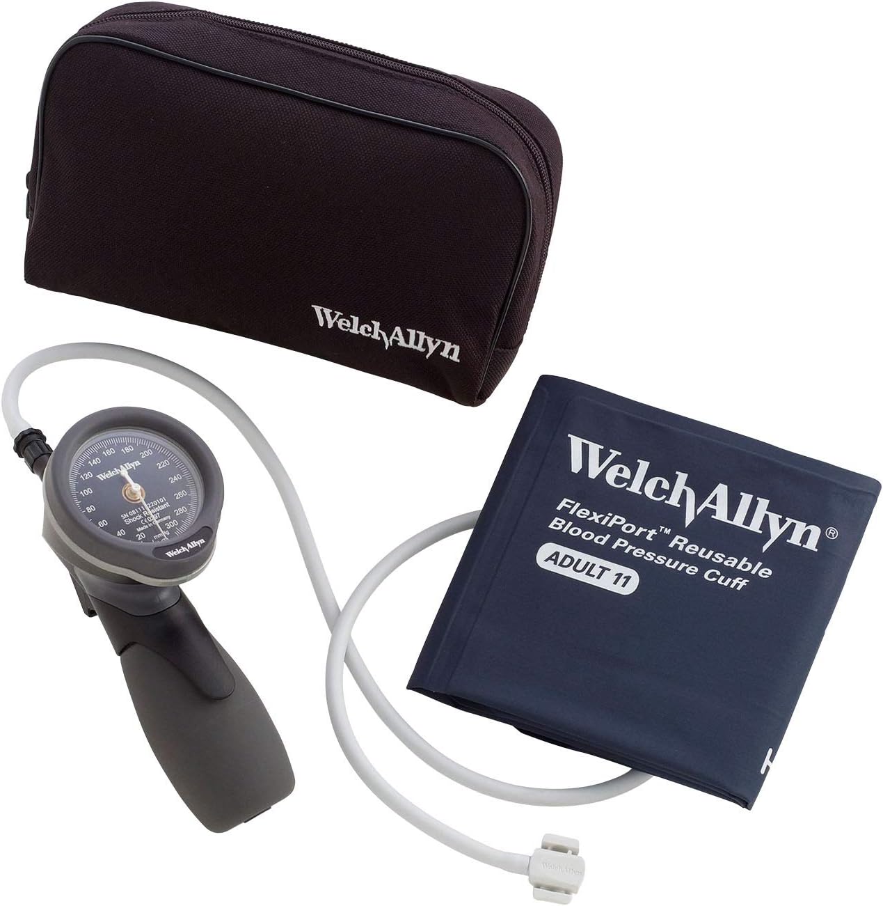 Amazon.co.jp ウェルチアレン ウェルチ・アレン アネロイド血圧計 デュラショック・ハンド型 TR1型 成人用 中 カフ付き