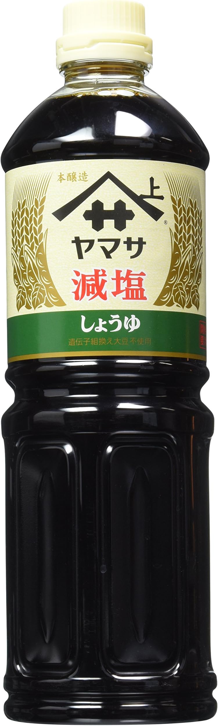 Yamasa Low Sodium Soy Sauce, Reduced Salt Japanese Shoyu | 34 Fluid Ounce | Preservative Free