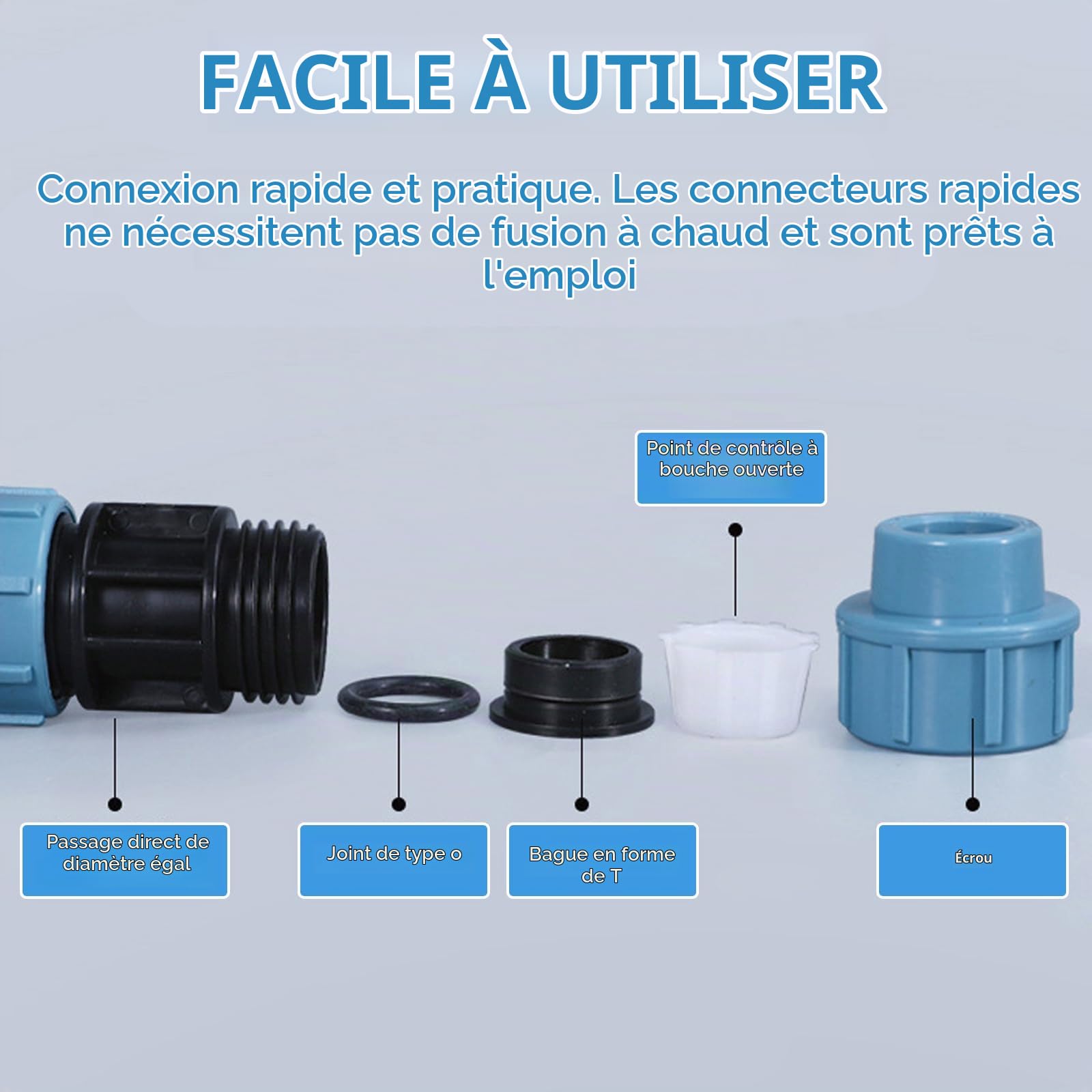 Kit De Connexion Ibc 3 Réservoirs, Set Raccord Ibc En Parallèle Pour Cuves Ibc 1000l Et Tonneaux De Pluie Robinet Laiton Col De Cygne 3/4” Vanne D’arrêt Raccords De Tuyau, Pour Arrosage Jardin
