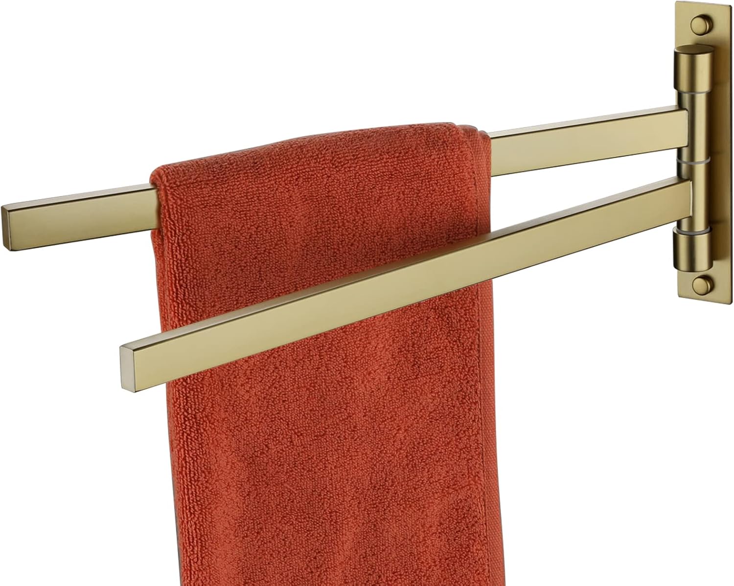 KOKOSIRI Hand Towel Bar Swing Out Towel Holder Swivel