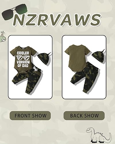 Miniatura 3 de NZRVAWS Conjunto de ropa para bebé recién nacido, ropa de bebé niño 0 3 6 9 12 18 meses