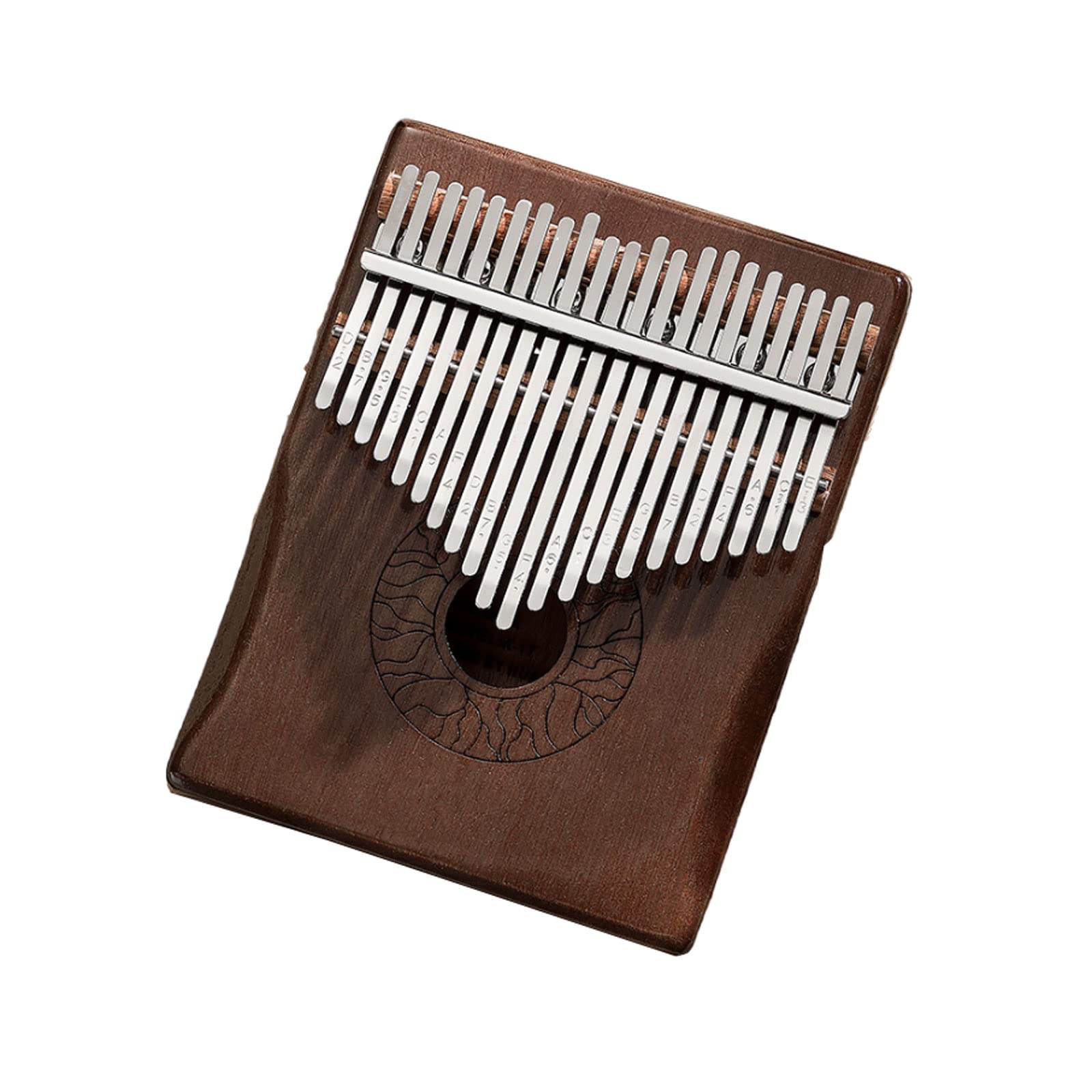 Suono Squisito Strumento Musicale Portatile per Pianoforte a 21 Tasti, Strumento Musicale a percussione per Principianti per Adulti, Regalo di Compleanno di Natale Facile da Giocare