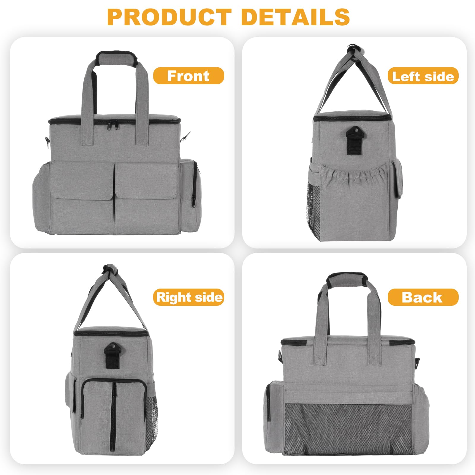 Uross Sac de Voyage pour Chien - Sacs pour Chien pour Les Voyages - Sac de Voyage pour Animaux de Compagnie - Sac à Dos de Voyage pour Chien - Sac de Voyage - Sac de Voyage - Sac de Voyage pour Chien