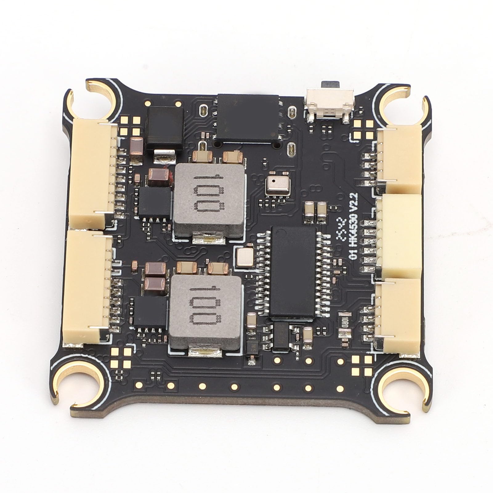 POENVFPO Kontroler Lotu, Główny Kontroler STM32F405RET6, Czujnik Prądu Barometru IMU ICM42688, Podwójny BEC OSD, Programowalne Efekty LED, Rejestrator Danych Lotu CVR 16M, do Wyścigów
