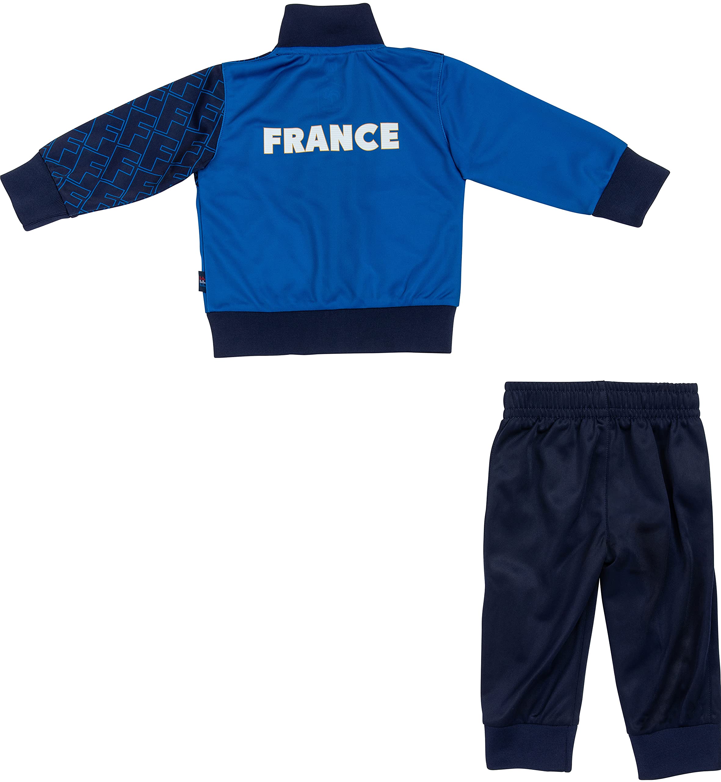 Equipe de FRANCE de football Survêtement bébé garçon FFF - Collection Officielle Bleu