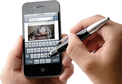 Miniatura 3 de Wedo Pioneer 2 en 1 Stylus Touch Pen - Negro (tinta azul)