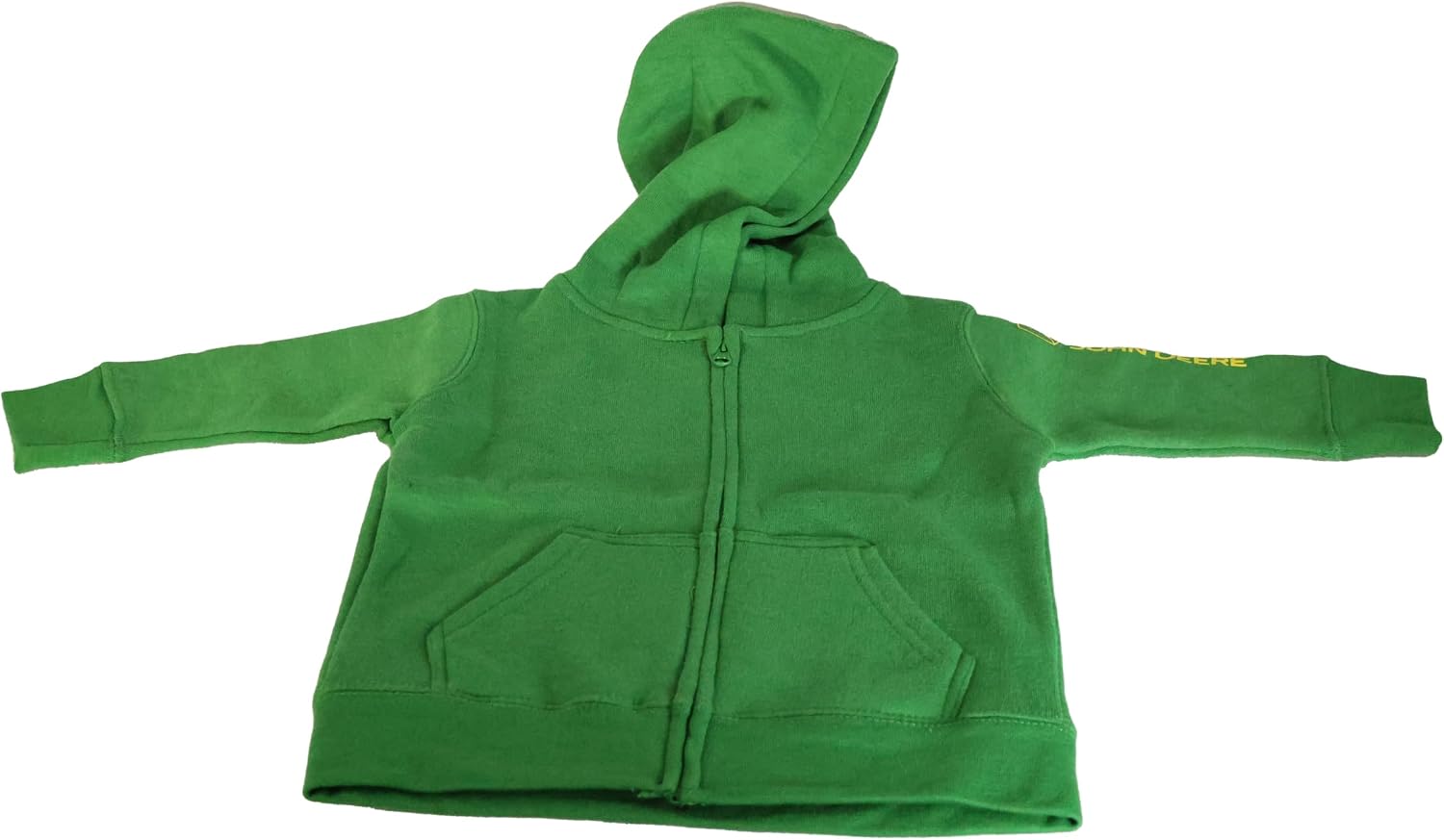 John Deere Baby Boy Print Sleeve Zip Up Fleece Hoodie