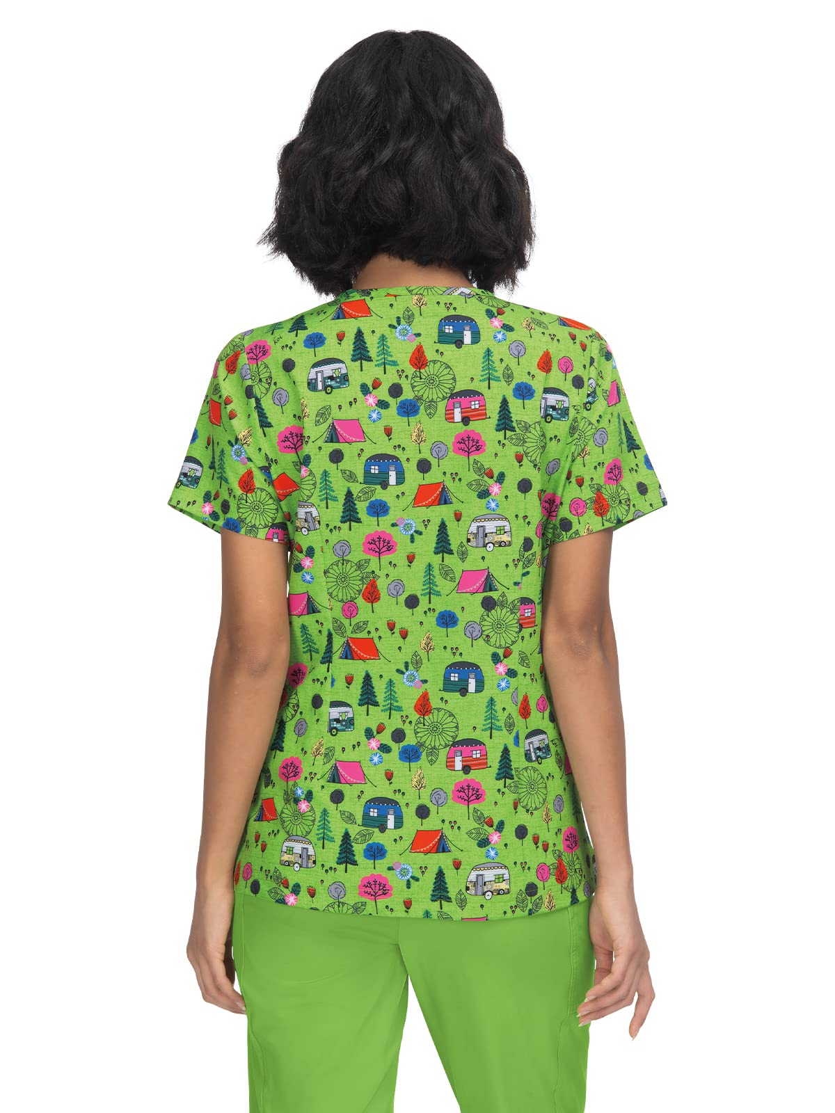 KOI Planet 1066PR Women's Aurora Top Camping Trip XS