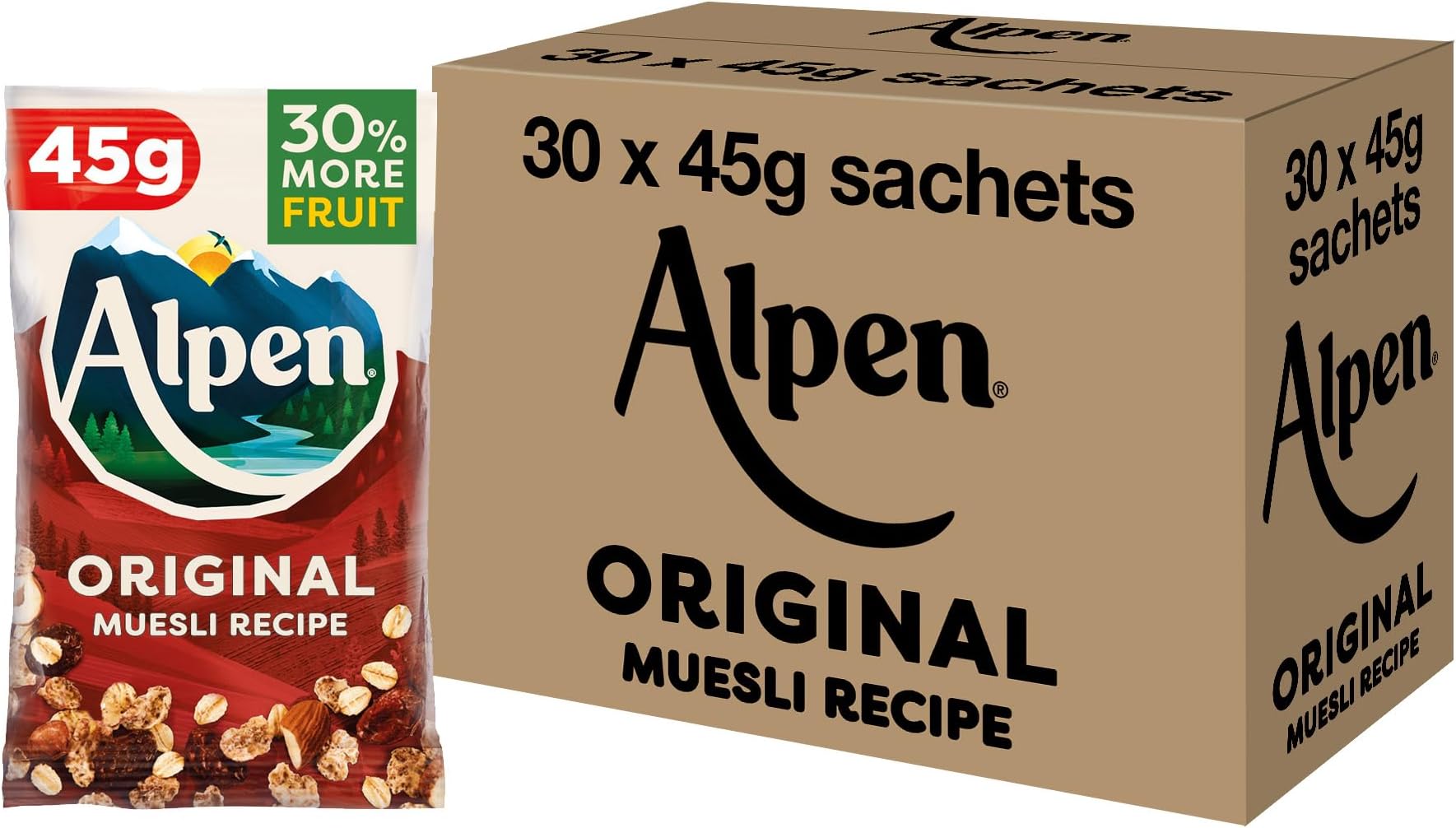 Alpen Original Swiss Style Muesli Sachets
