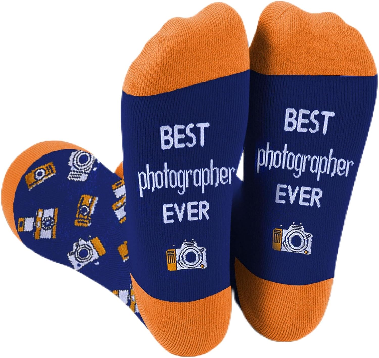 Photographer Gifts, Best Photographer Socks Photography Camera Gifts for Women Men Appreciation Thank You Halloween Christmas Easter Birthday Presents Accessories Ideas