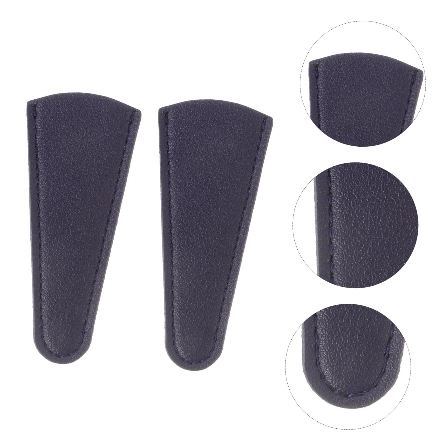 SHINEOFI 20 Pz Set Di Forbici Fodero in Cuoio Per Forbici Da Toelettatura Porta Potatore Borsa Delle Forbici Fodero Per Forbici in Cuoio Pelle Copertura Di Sicurezza Portatile
