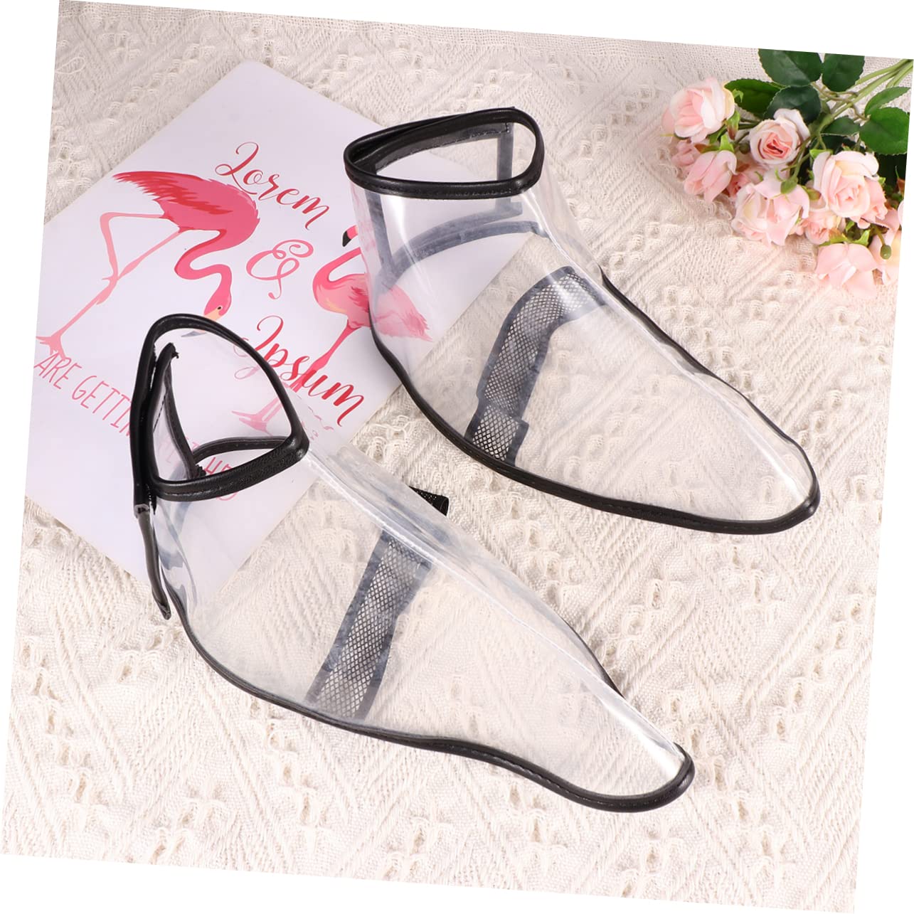 Homoyoyo Couvre-chaussures Pour Coiffeur Protection De Chaussures Accessoires De Salon Empêchant Cheveux Cassés De Tomber