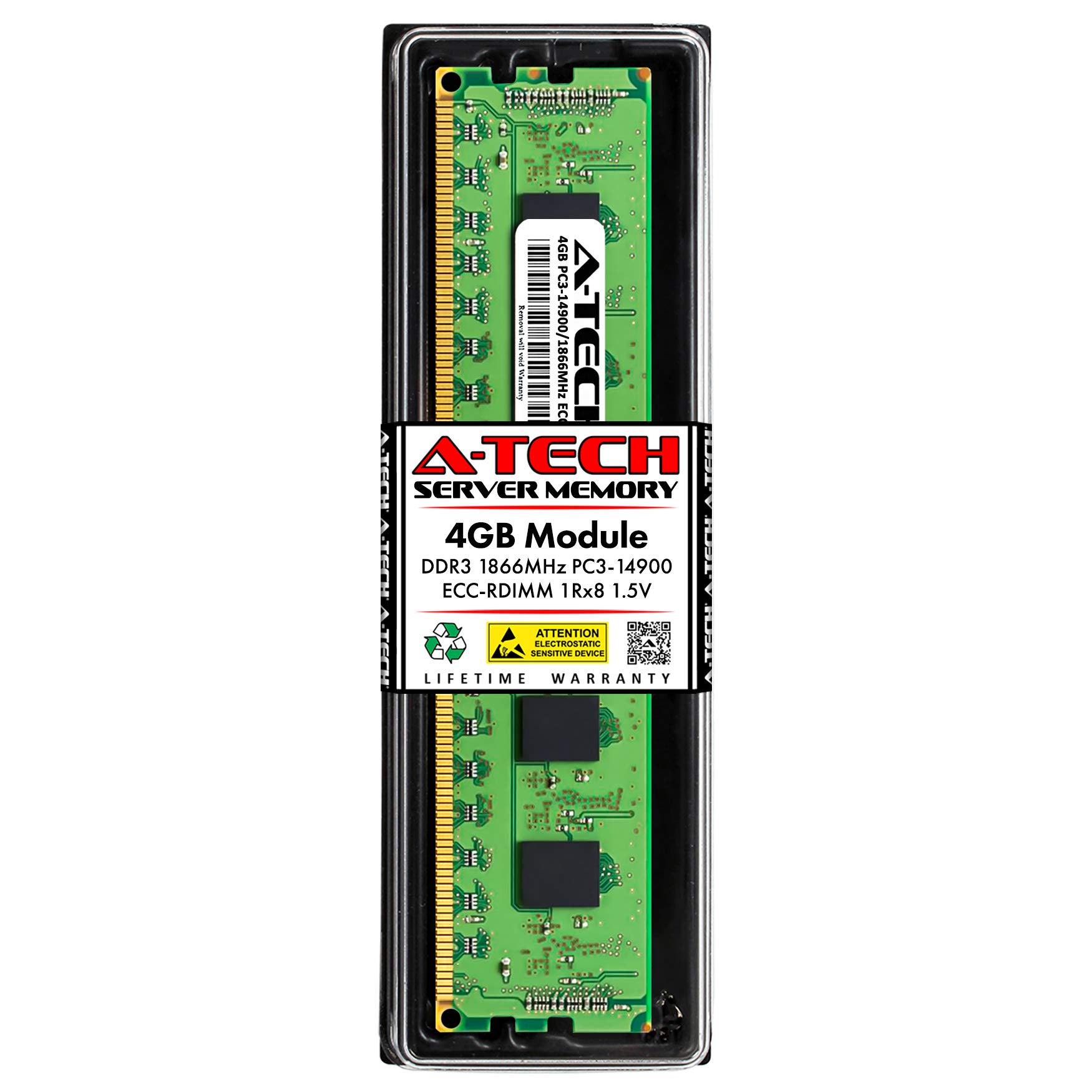 Barrette Mémoire Serveur Micron 32 Go - DDR3 1866MHz LRDIMM - PC3-14900L - ECC