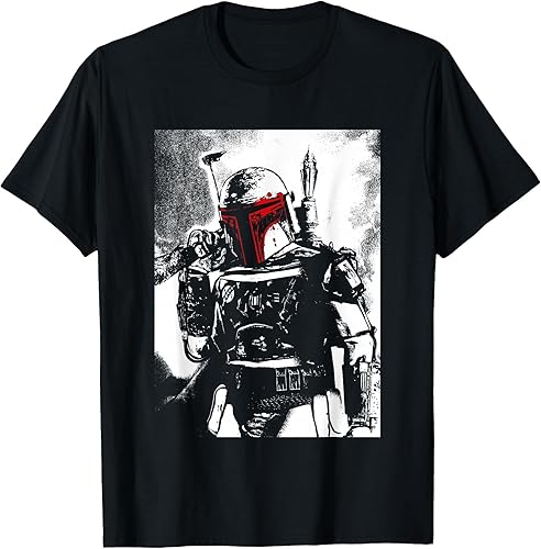 STAR WARS Camiseta Boba Fett para hombre