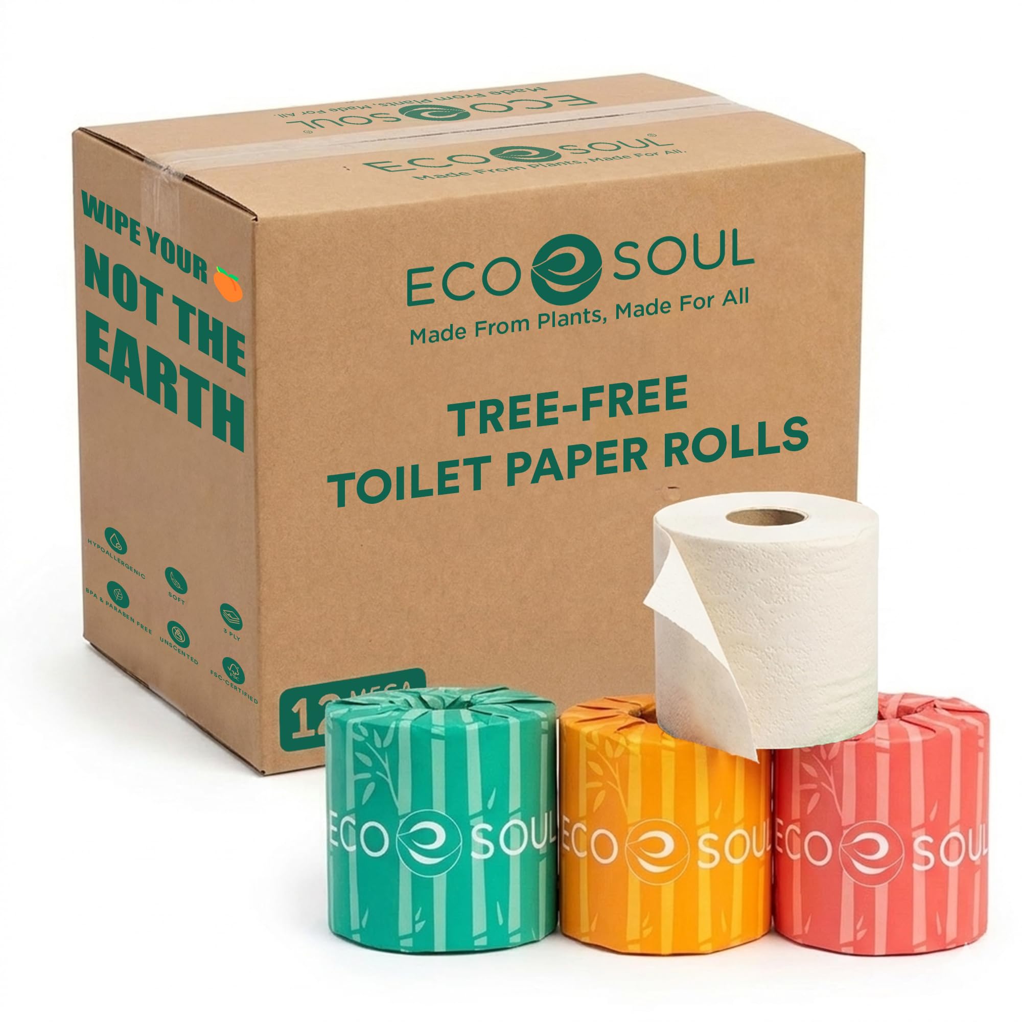 ECO SOUL Bamboo Toilet Paper