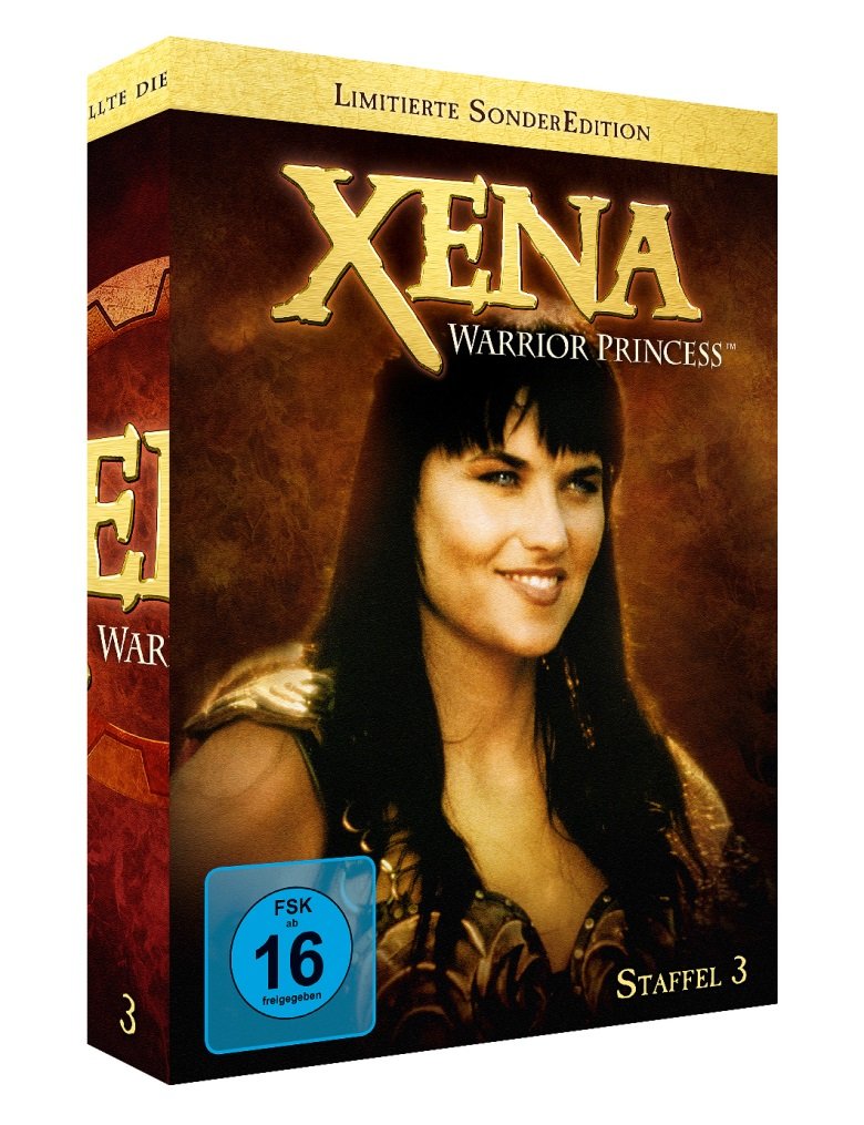 Xena Serie Completa Temporada 3 en DVD Edición Limitada Coleccionista