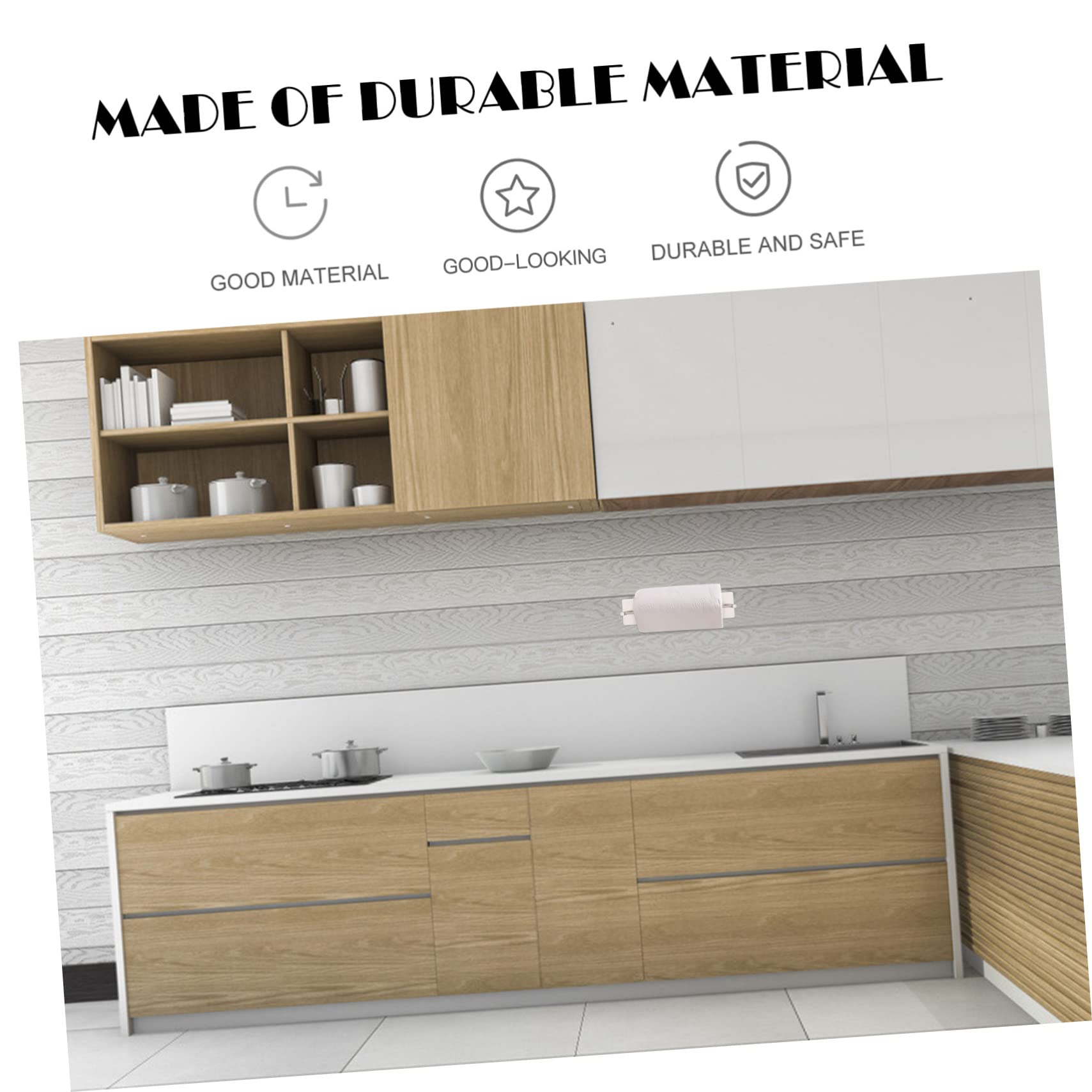 Ciieeo 2 Pares Magnéticos Inoxidable Soporte de Pared sin Perforación Colgar Toallas y Utensilios Refrigeradores y Superficies Metálicas