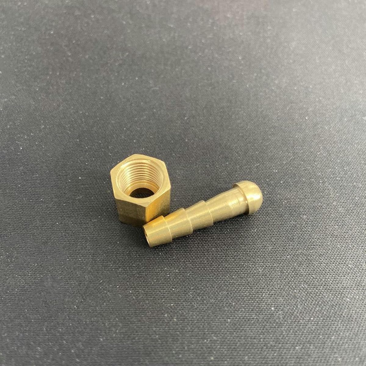Raccordo Portagomma Ottone M14x1.5 A 10mm | Adattatore Per Tubo, Filettatura Sinistra - Foto 7