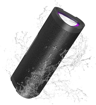 Vanzon V40 Portable Wireless Speaker with 24W Loud Stereo Sound, TWS, 24H Playtime & IPX7 Waterproof, Suitable for Home and Outdoors