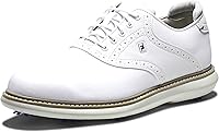 FootJoy Men's Traditions Golf Shoes: Waterproof Prohide Leather, Pulsar Cleats, All-Day Cushioned Comfort