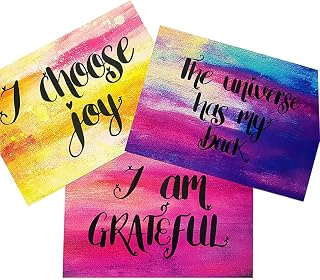 Wedding favours; Affirmation Cards/Postcards,Uplifting Gift, Gift of Positivity, Daily Self Care, Wellbeing, Inspirational Gift, Pick Me Up Gift, Affirmation Wall Art - by Choose Joy UK (300 cards)
