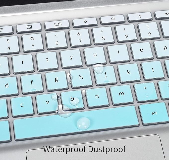 Protector de Teclado de Silicona para HP Chromebook miniatura 5