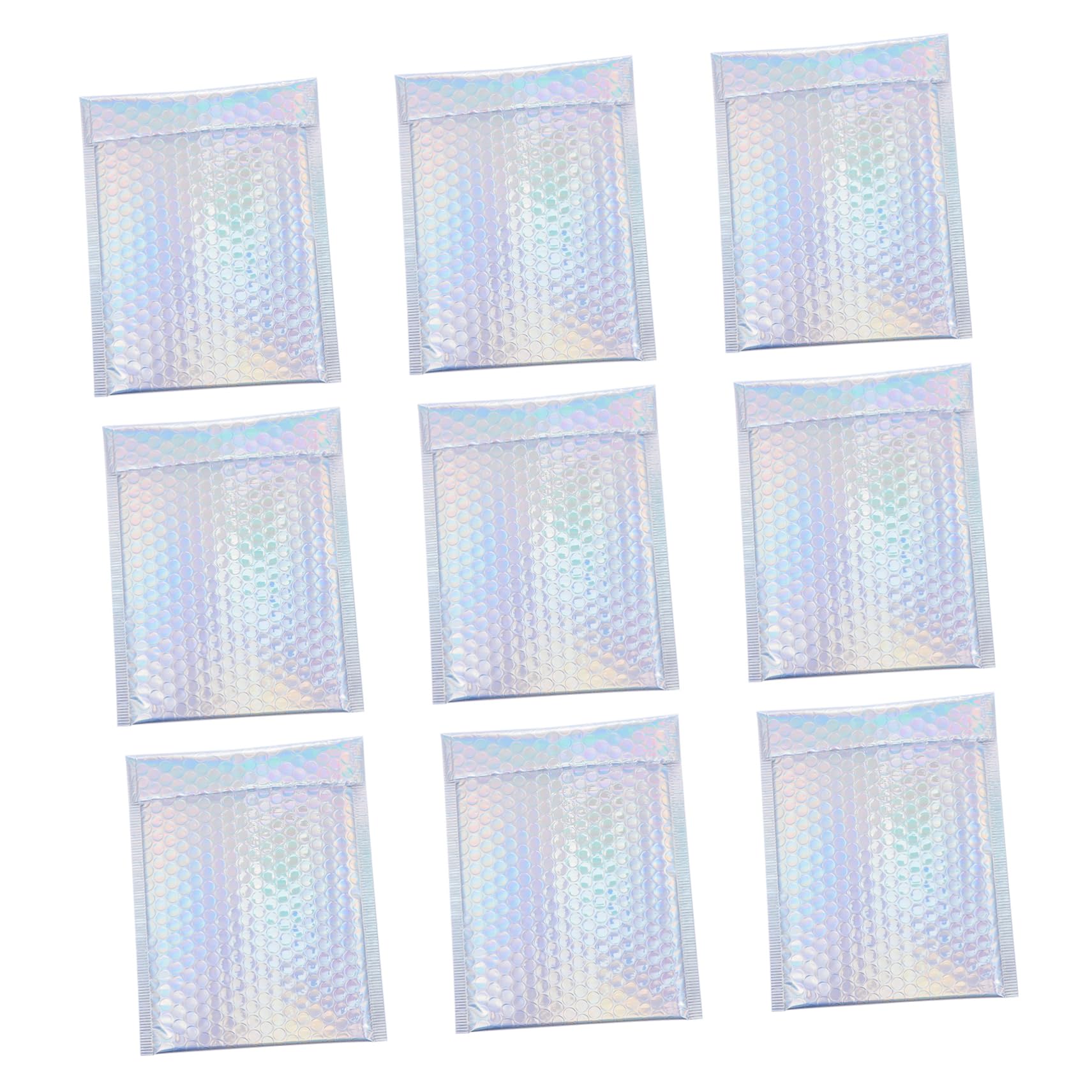 Générique Lot De 25 Sacs Postaux Réutilisables Avec Étiquettes Câbles Boîtes D'Expédition En Polyéthylène Poubelles Sacs De Voyage Petits Gonflables Transparents 15 X 25 Cm