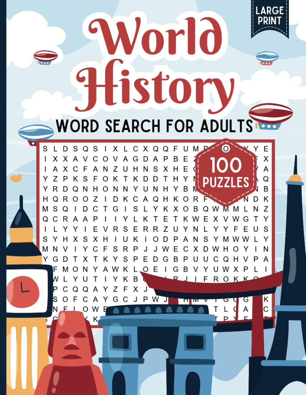 WORLD HISTORY WORD SEARCH FOR ADULTS