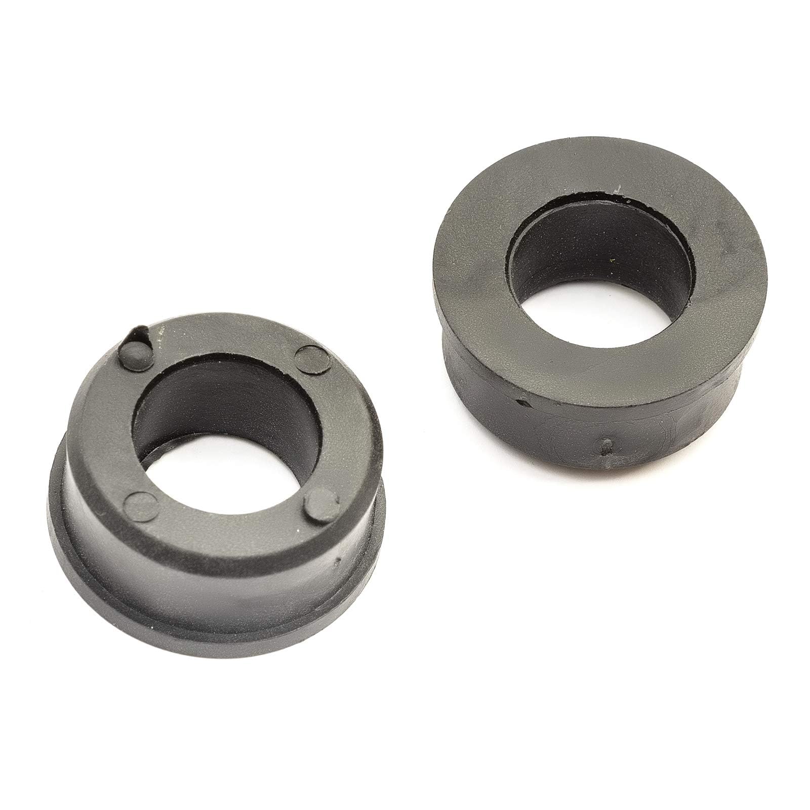 Petrolscooter Black 2X Plastic Reducer Bushes 35Mm To 20Mm Wheel Axle Bore Bush Wheelbarrow Barrow