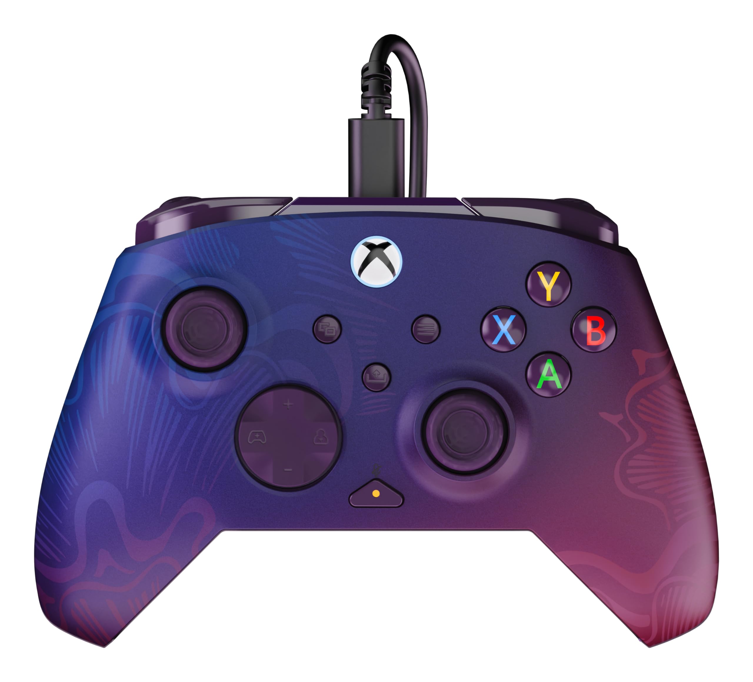 Turtle Beach Rematch Advanced Purple Fade Manette de jeu filaire - Licence Xbox Series XS, Xbox One et PC avec Boutons Programmables, Gâchettes, commandes audio et câble de 2.5 m - 3