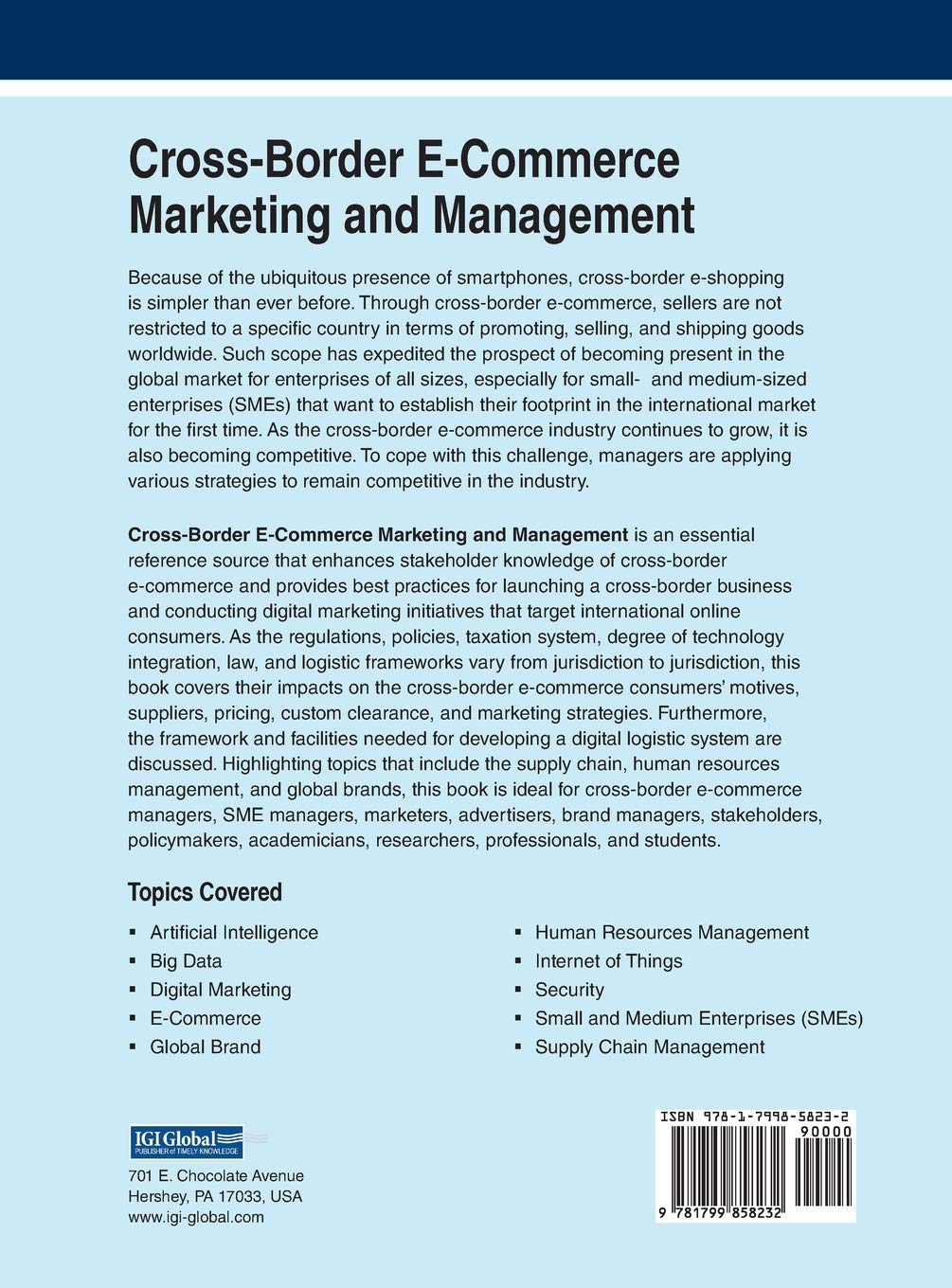 Cross-border E-commerce Marketing and Management