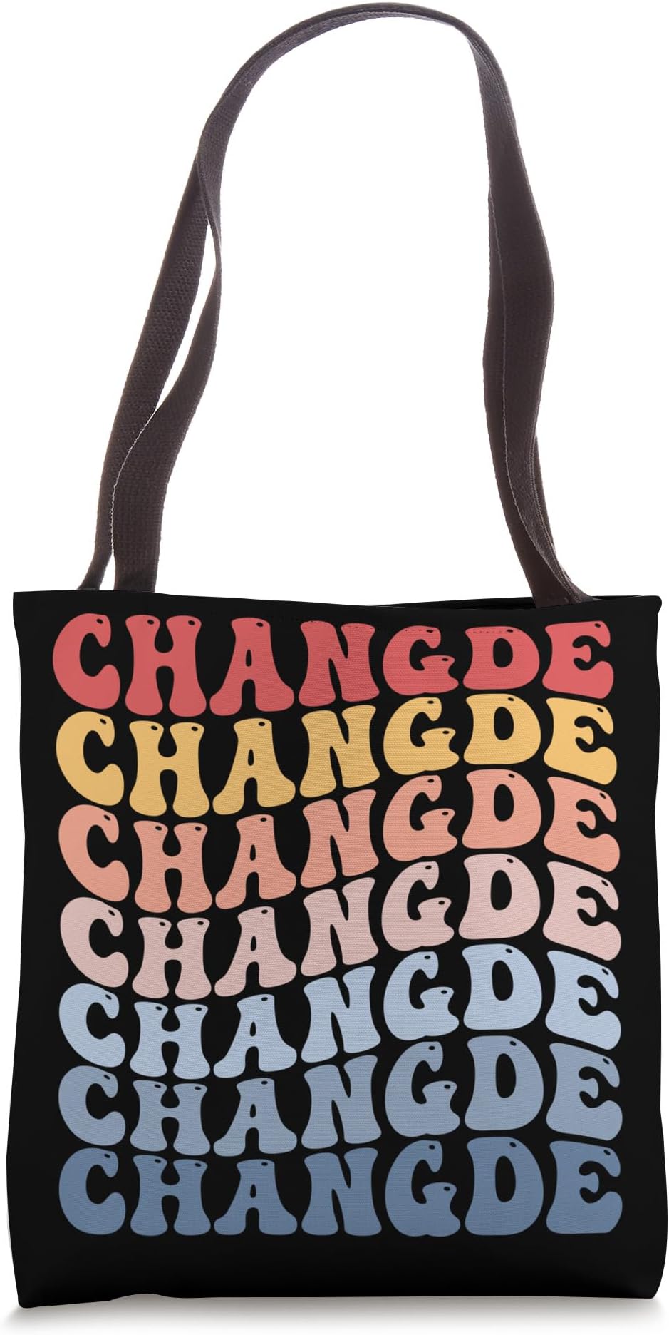 Changde City Groovy Retro Tote Bag