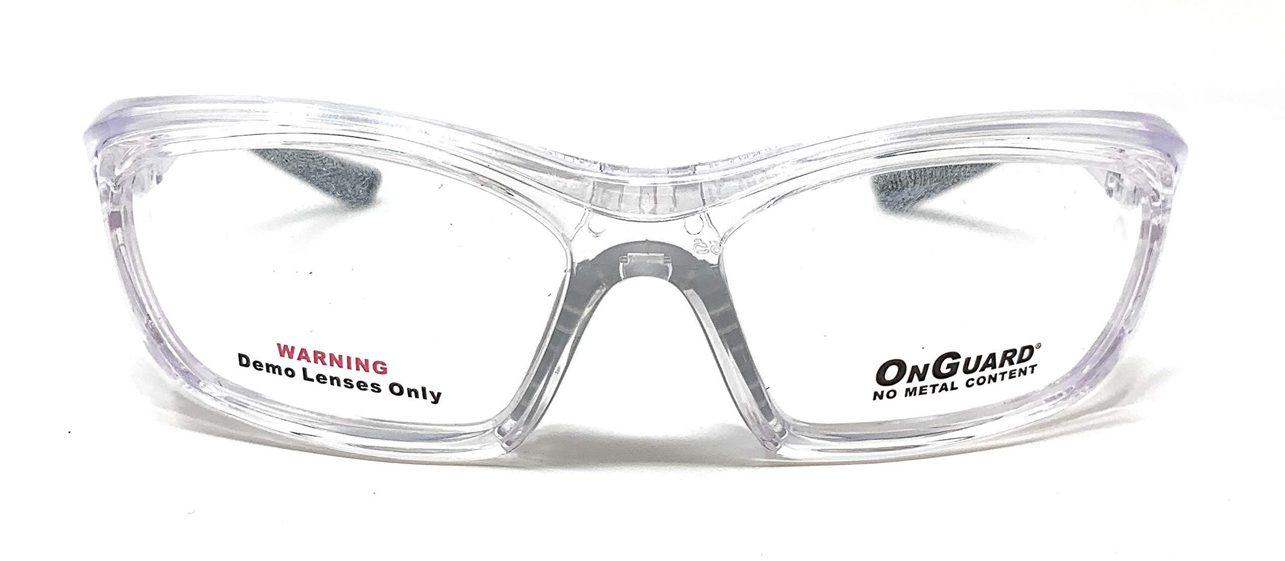 OnGuard OG 220S Schutzbrille mit Nylonrahmen, transparent, 58 mm-15 mm-135 mm, Größe L