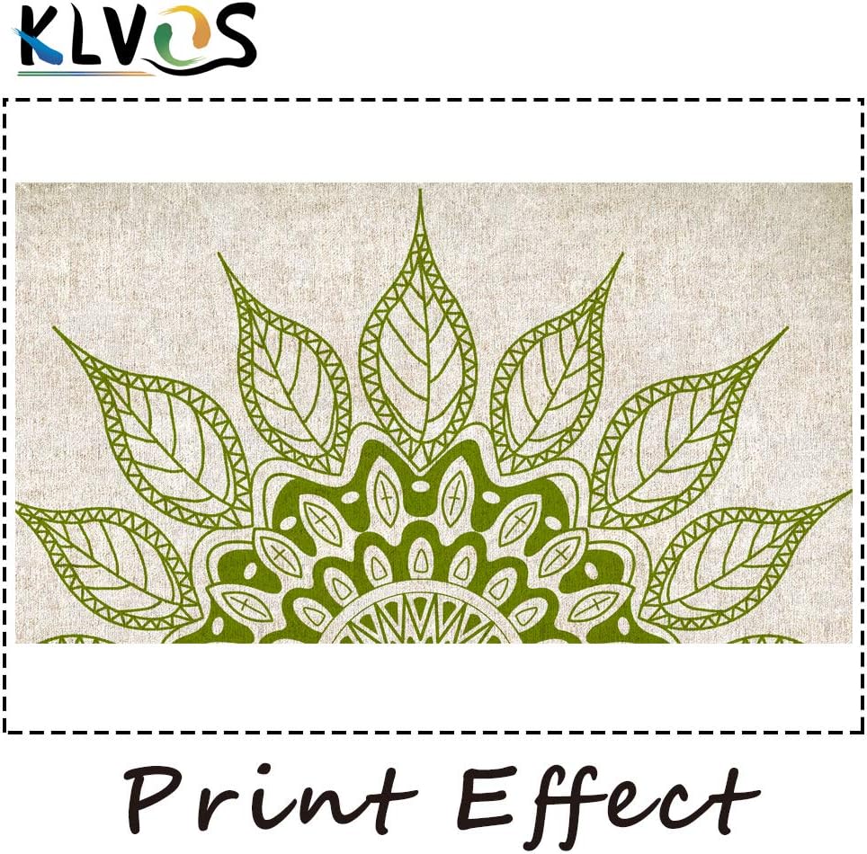 Buy Klvos Mandala Canvas Prints Wall Art For Bedroom 3 Pieces Mint Green Boho Flower Picture Framed Artwork Vintage Picture Ready To Hang For Home Bathroom Kitchen Office Decoration 16inchx16inchx3 Panel Online
