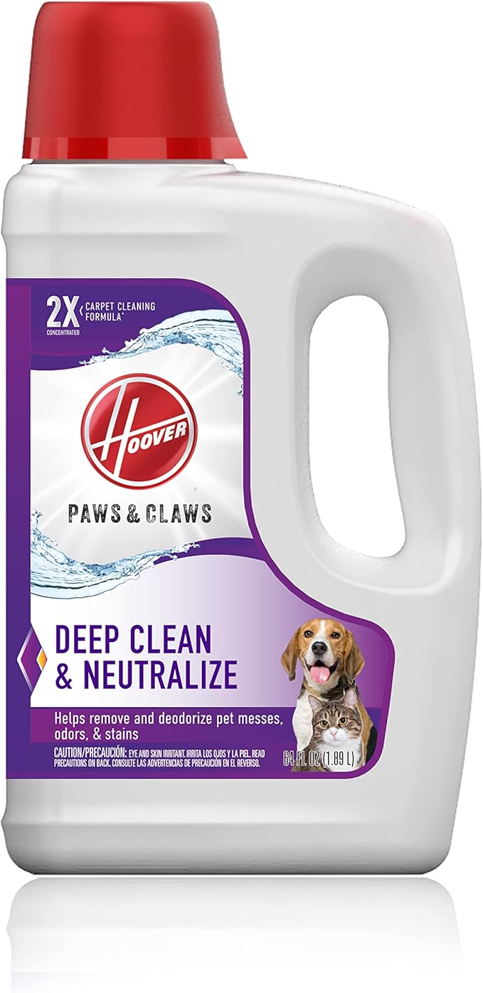 Hoover Paws & Claws Deep Cleaning Carpet Shampoo with