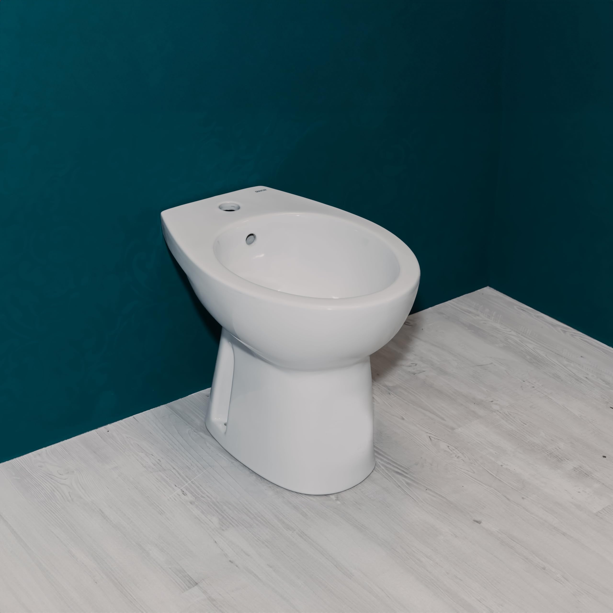 Bidet a terra tradizionale in ceramica colore bianco 40 cm - Magic