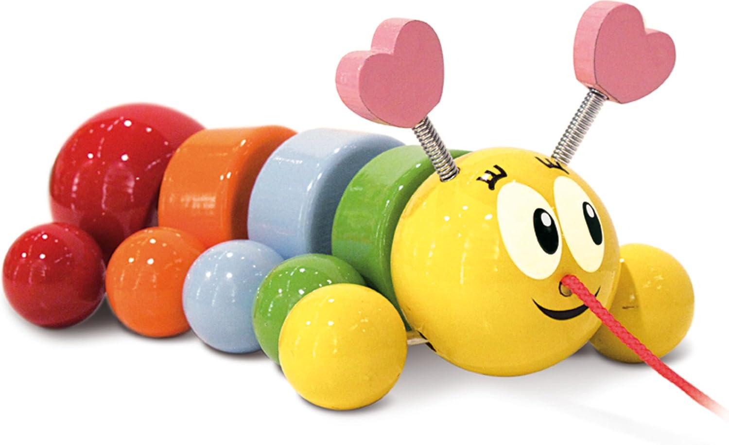 Vilac Caterpillar Pull Toy Amazon.co.uk Toys & Games