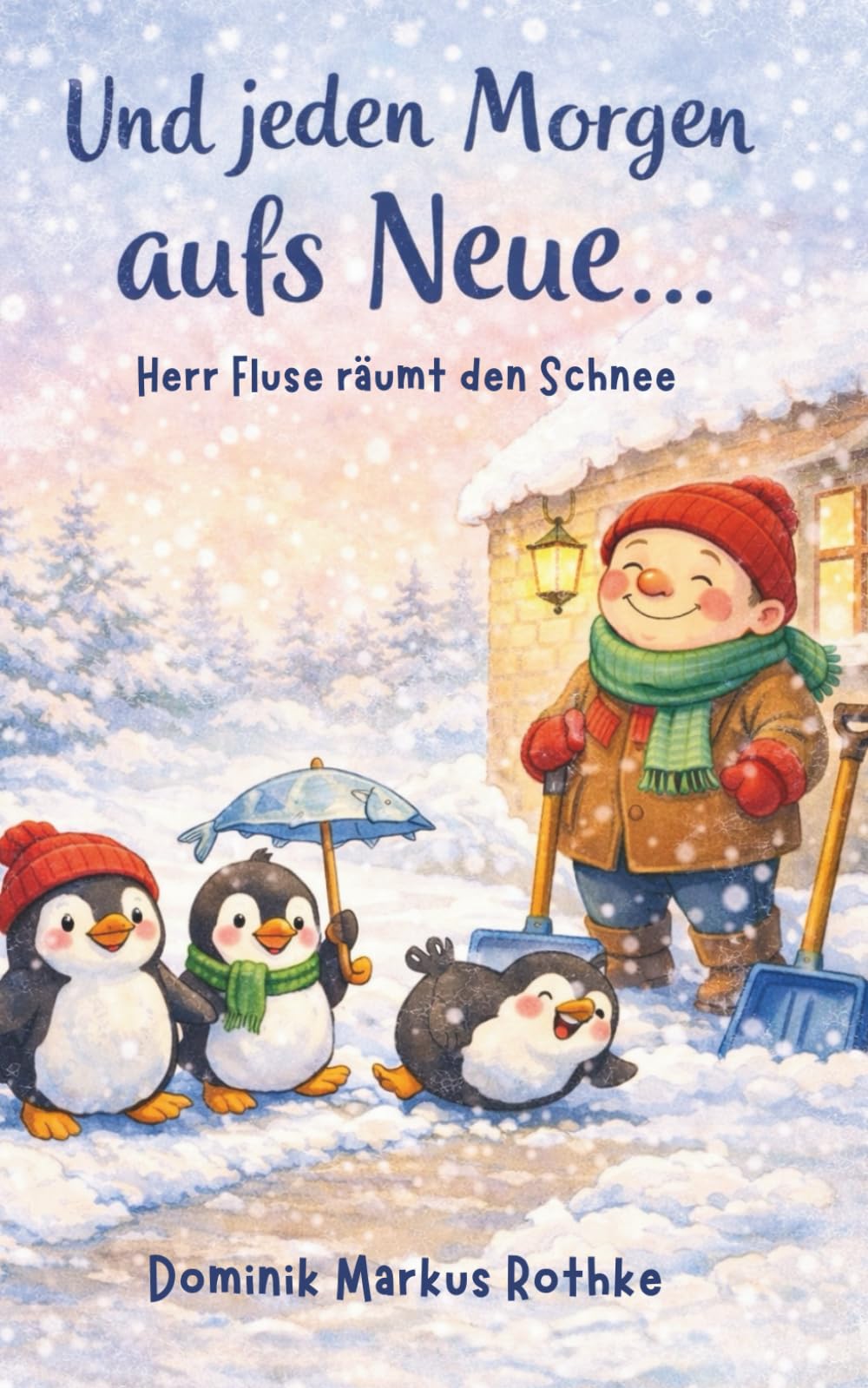 Und jeden Morgen aufs Neue: Herr Fluse räumt den Schnee | Vorlese -und Gute Nacht Geschichte