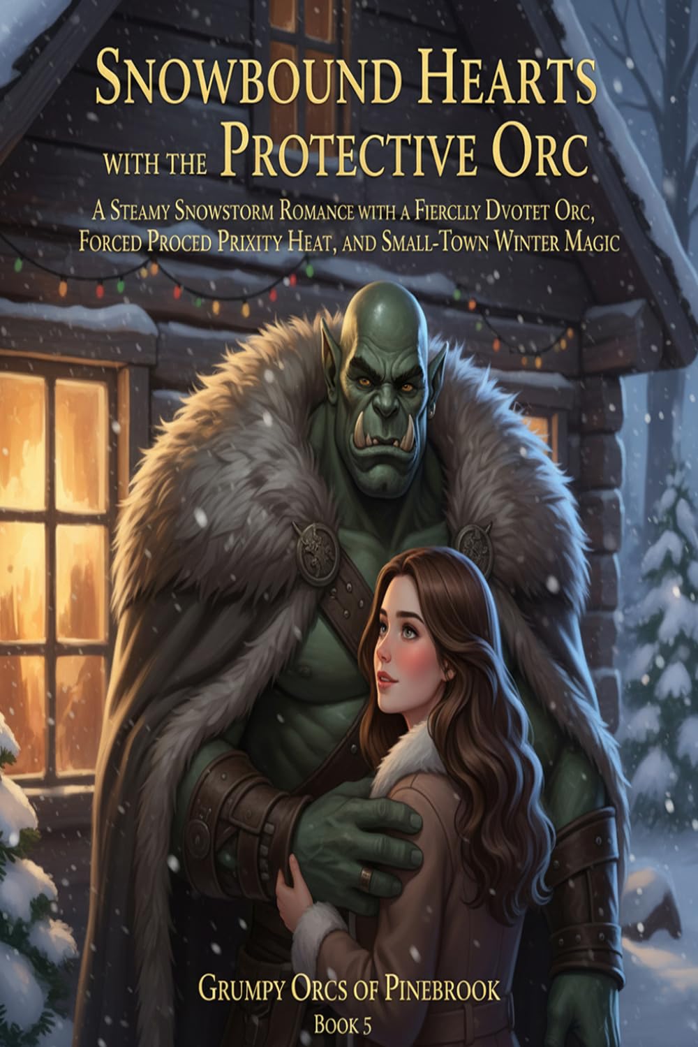 Snowbound Hearts with the Protective Orc: A Steamy Snowstorm Romance with a Fiercely Devoted Orc, Forced Proximity Heat, and Small-Town Winter Magic: ... Love, Snowstorms, and the Softest Orcs Alive)